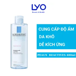 Nước Tẩy Trang La Roche-Posay Eau Cho Da Khô Peaux Reactives Micellaire Ultra 400ml