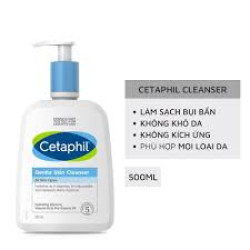 Sữa Rửa Mặt Cetaphil Dịu Lành Cho Da Dầu Nhạy Cảm 500ml Oily Skin Cleanser